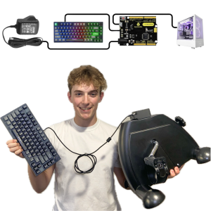 Pedal Gaming Keyboard Kit